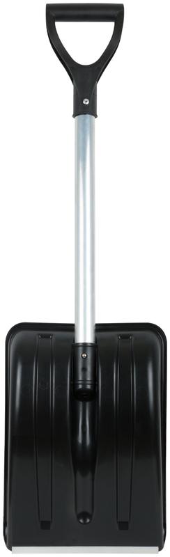 Лопата для уборки снега "Актив-Авто" 365х260х900мм укороченный съемный алюм. черенок; пластик. 68106
