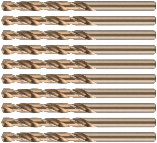 Набор сверл по металлу EXPERT 6х93мм (уп.10шт) Cutop 53-485